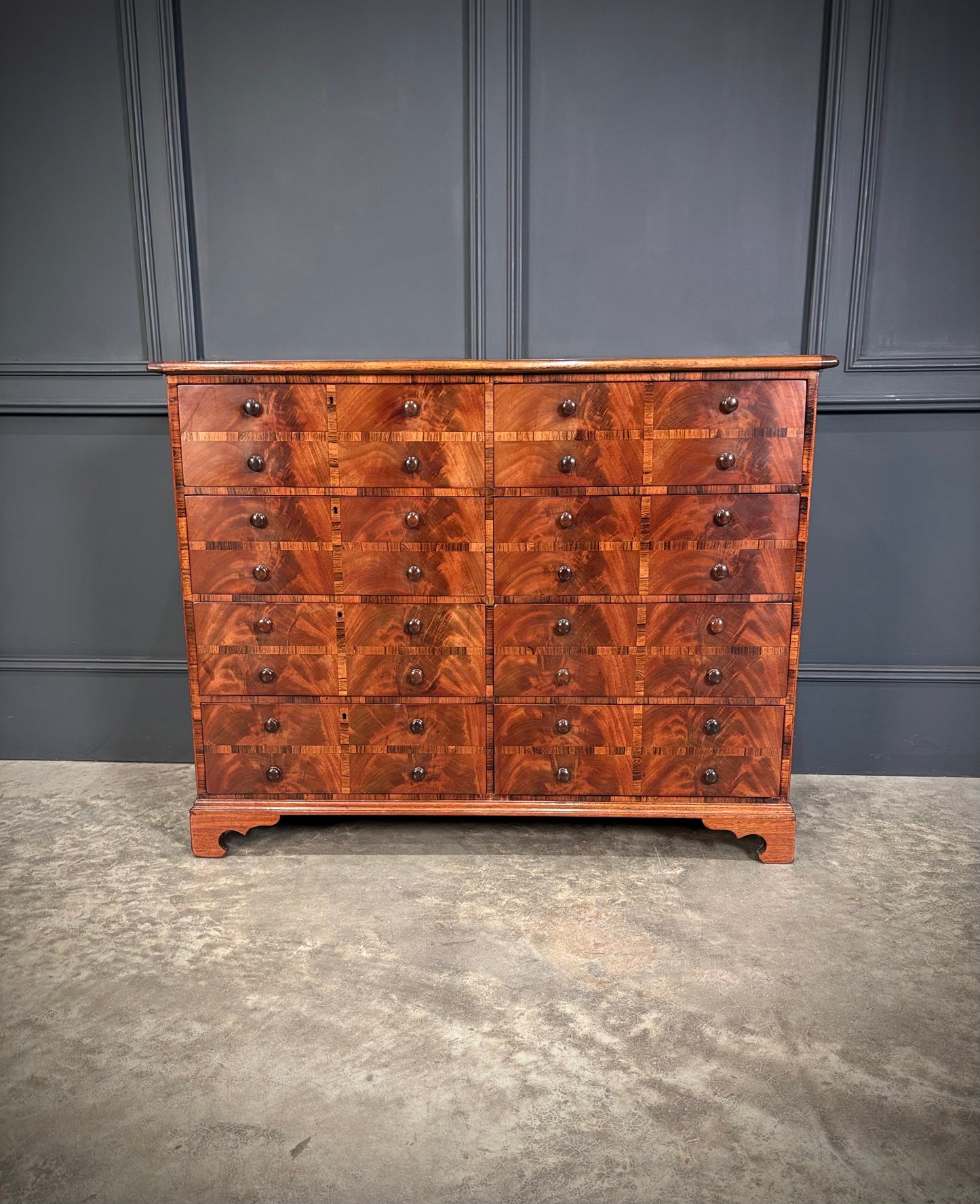 Unusual Mahogany Chest of Drawers