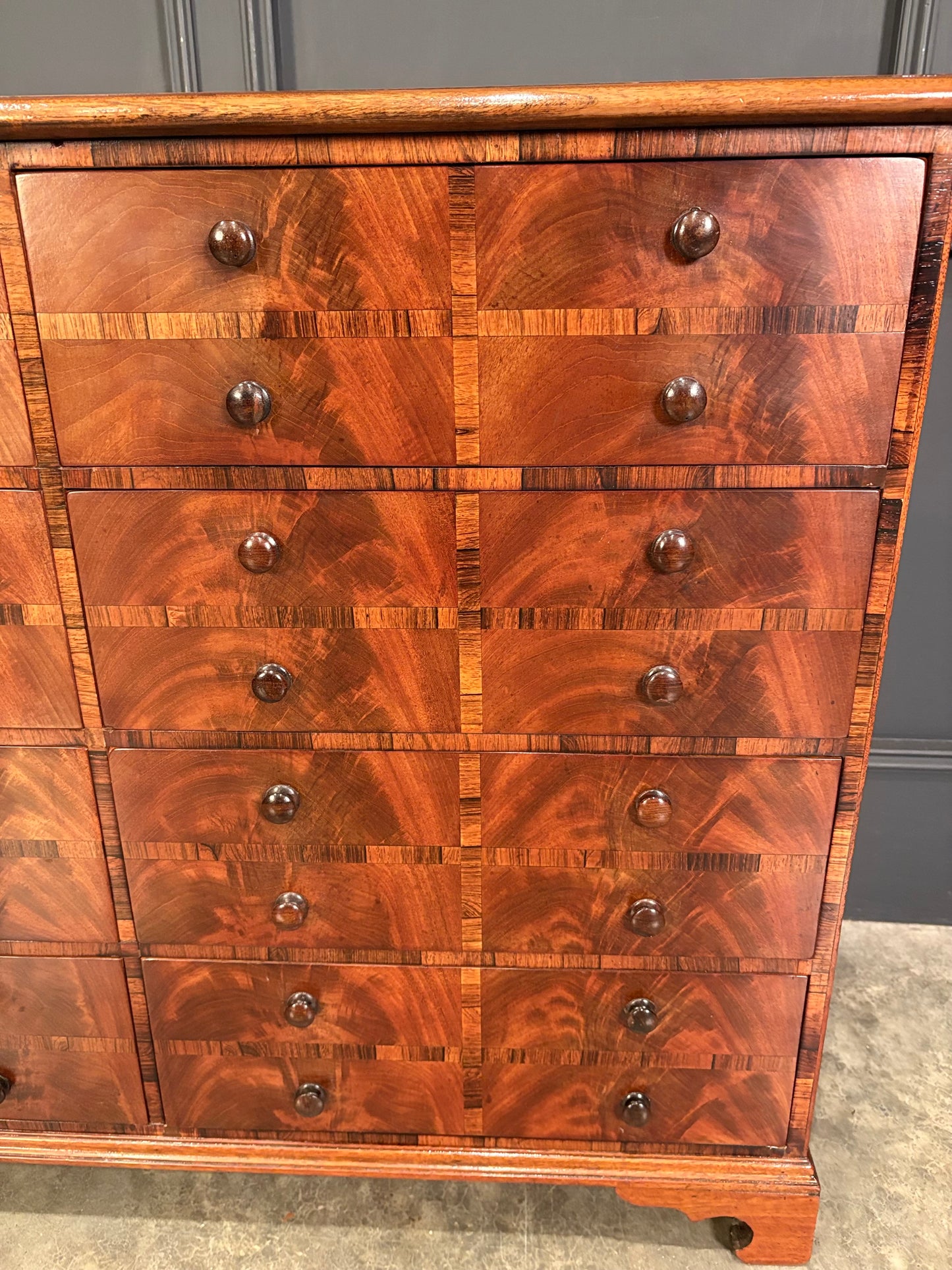 Unusual Mahogany Chest of Drawers