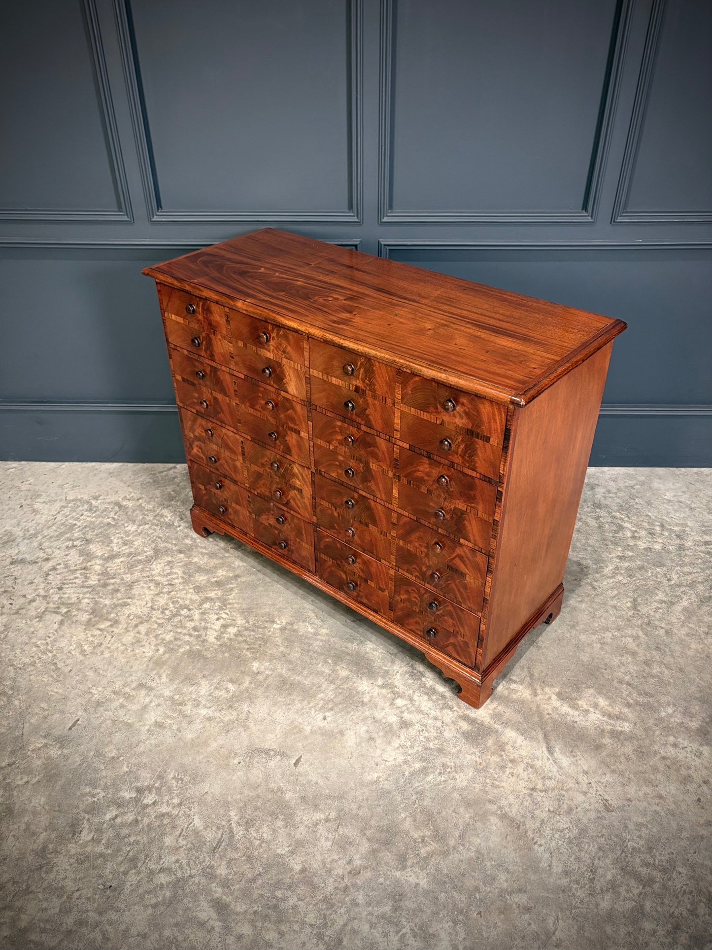 Unusual Mahogany Chest of Drawers