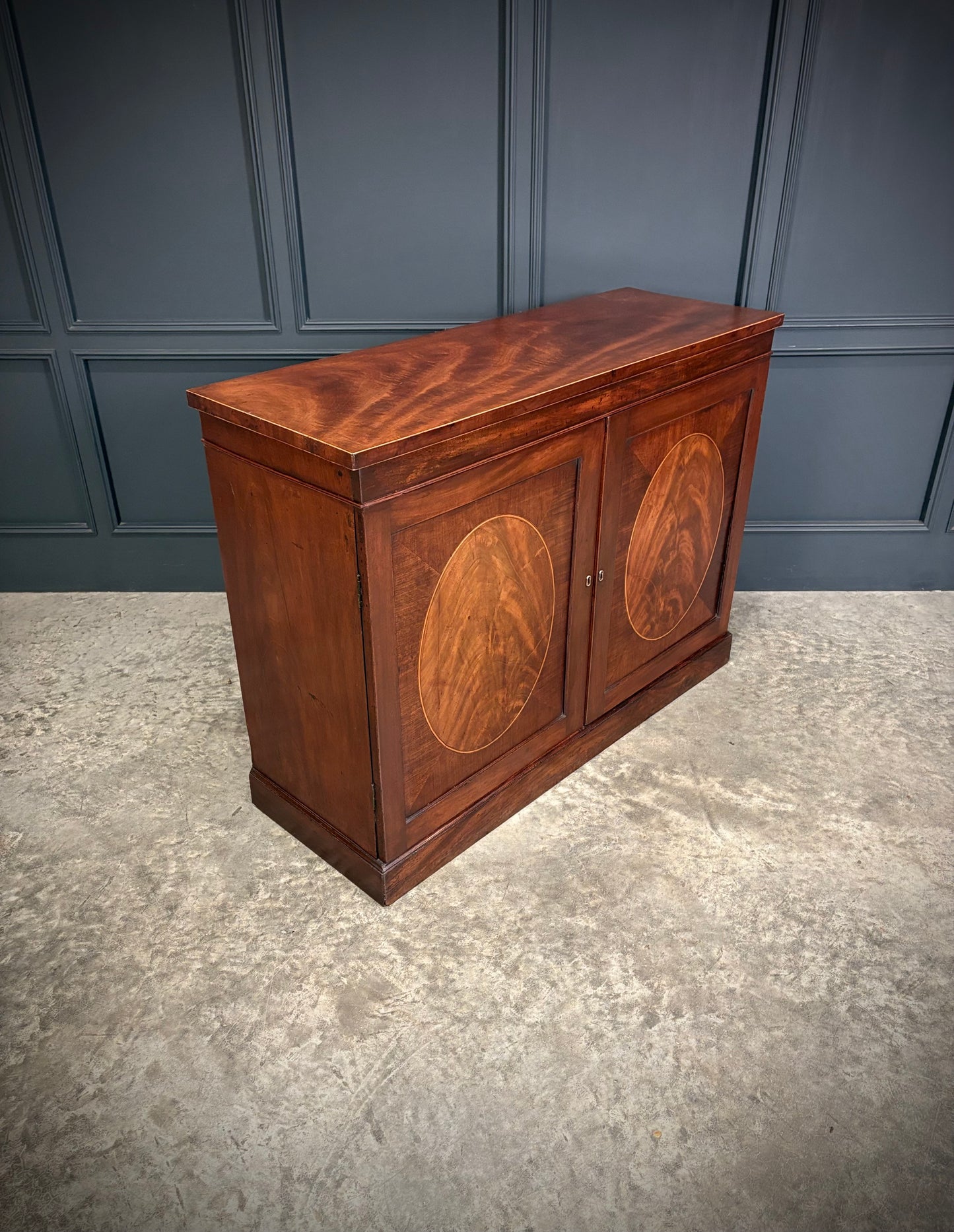 Regency Mahogany Side Cabinet
