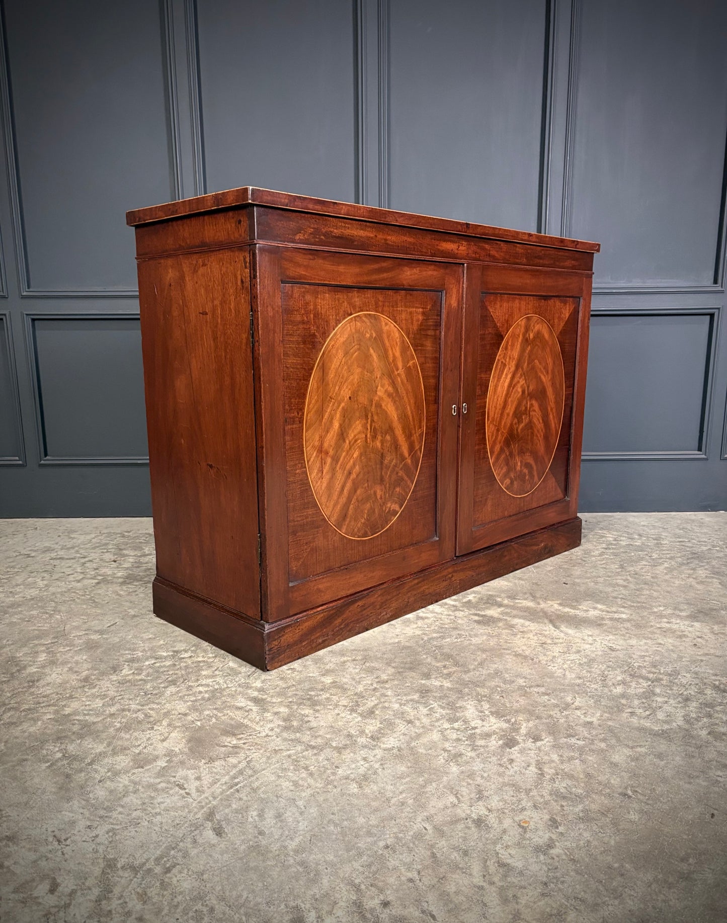 Regency Mahogany Side Cabinet