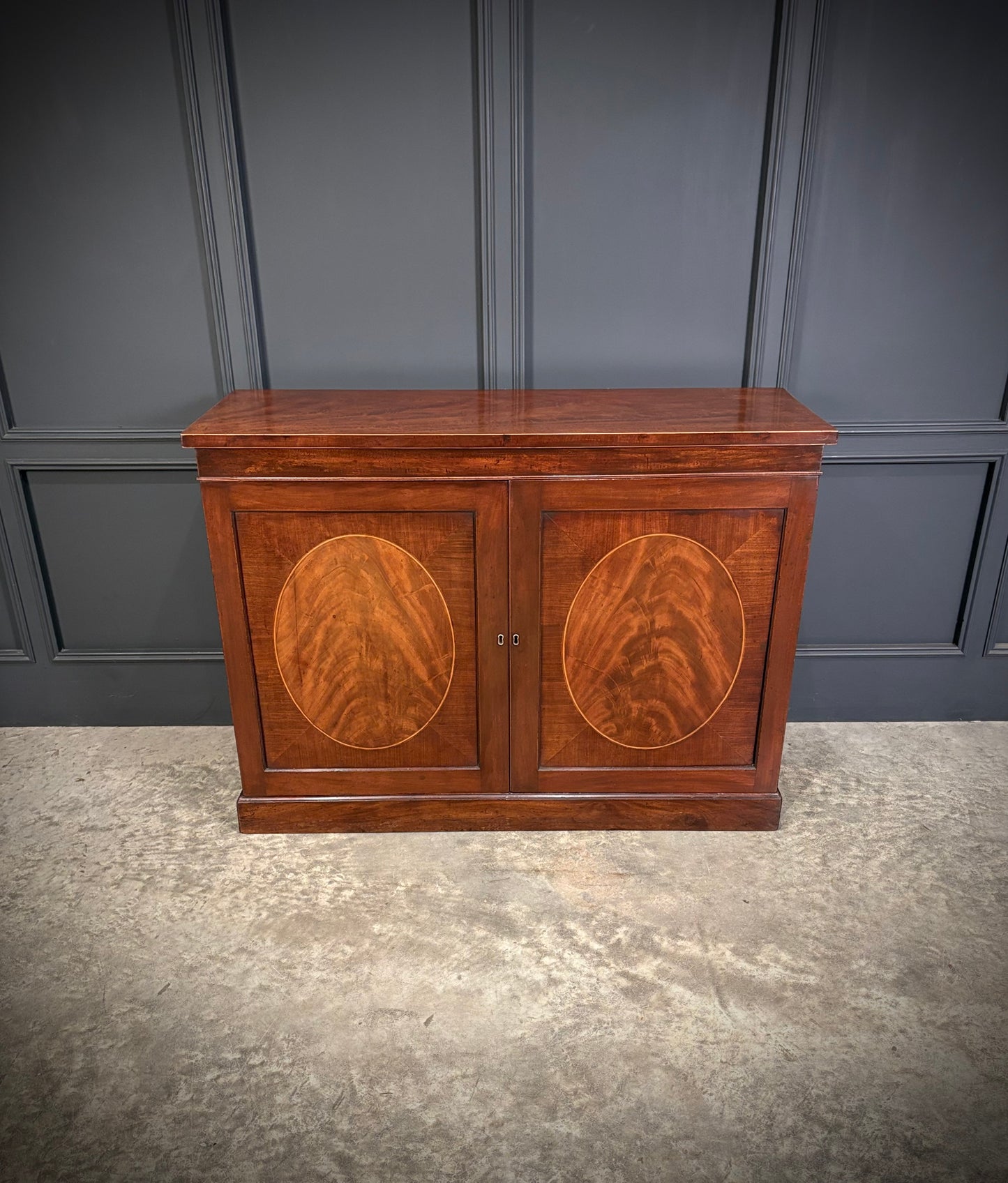 Regency Mahogany Side Cabinet