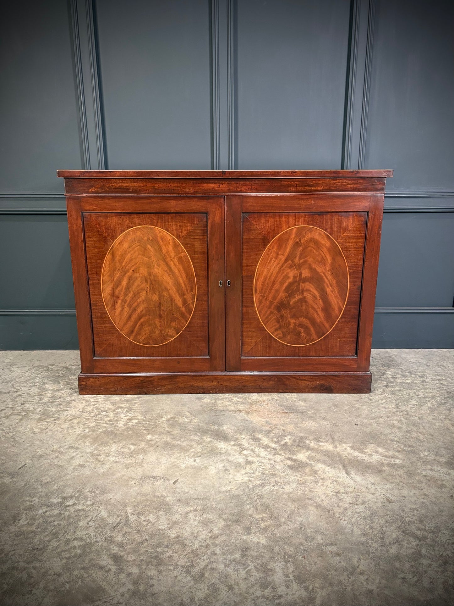 Regency Mahogany Side Cabinet