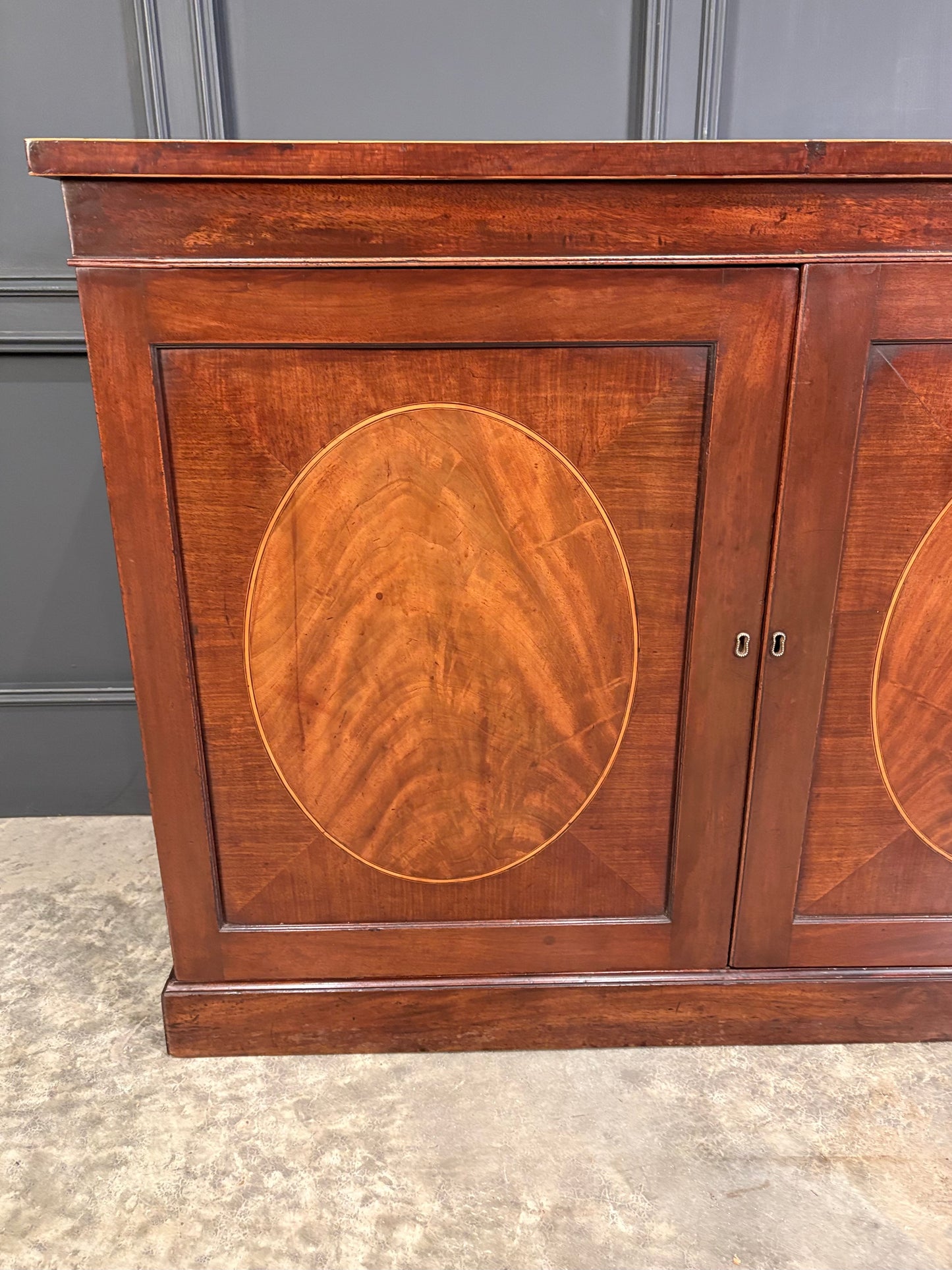 Regency Mahogany Side Cabinet