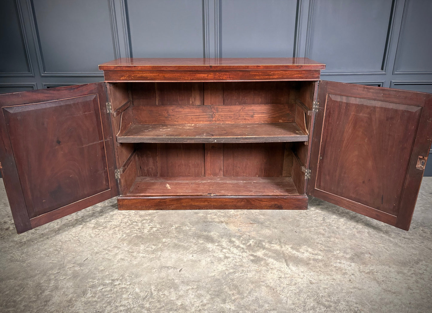 Regency Mahogany Side Cabinet