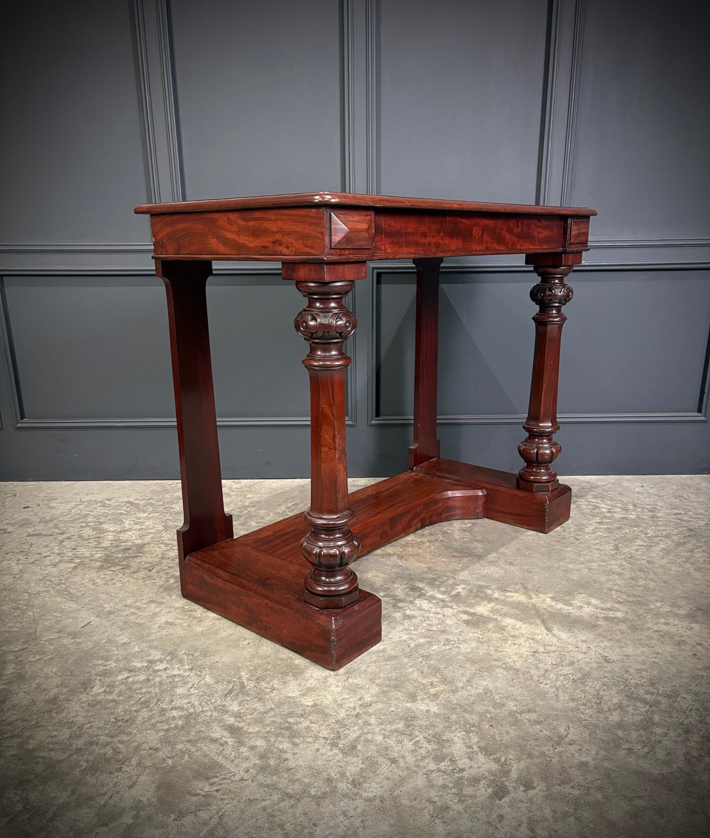 Mahogany Console Table