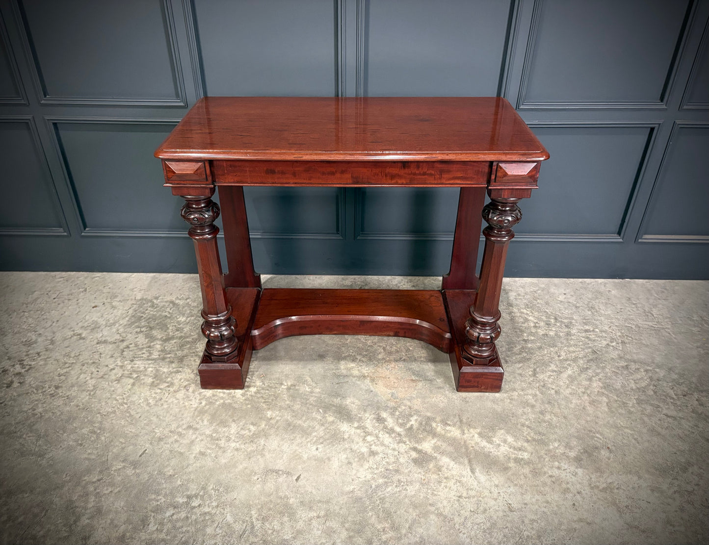 Mahogany Console Table