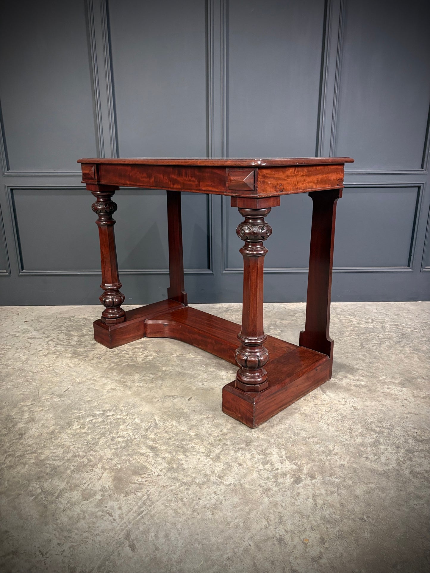 Mahogany Console Table