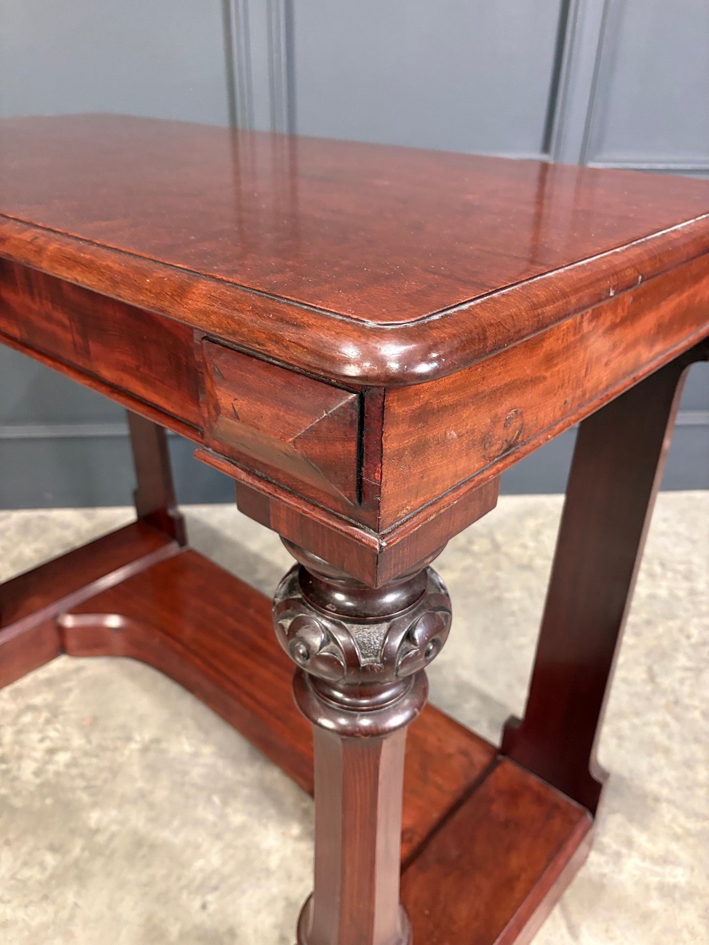 Mahogany Console Table