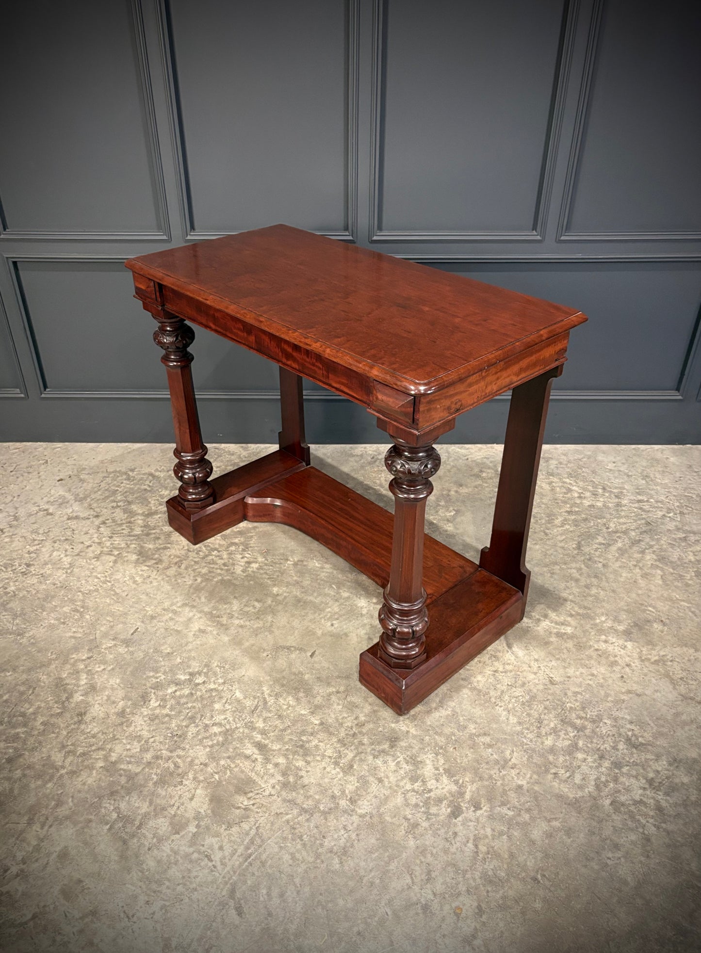 Mahogany Console Table