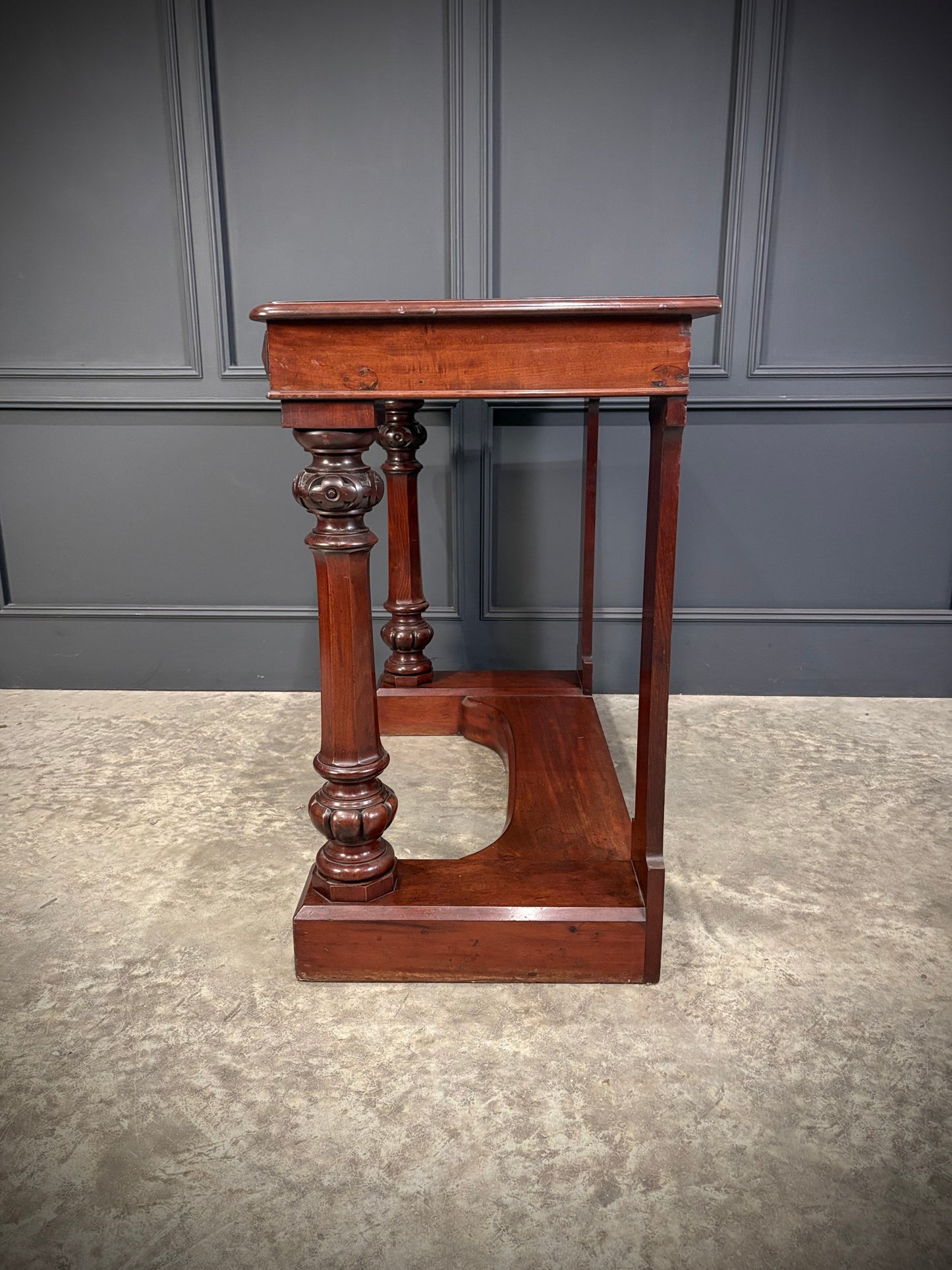 Mahogany Console Table