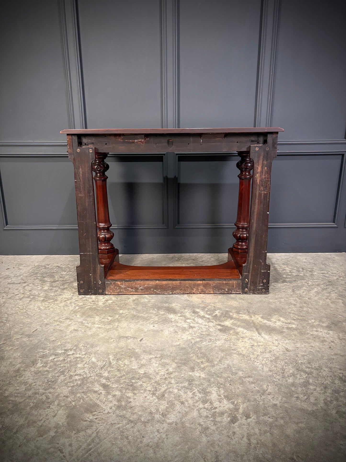 Mahogany Console Table