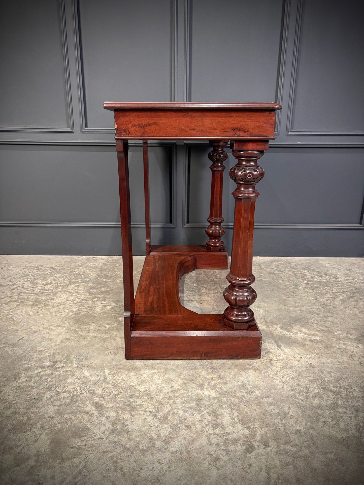 Mahogany Console Table