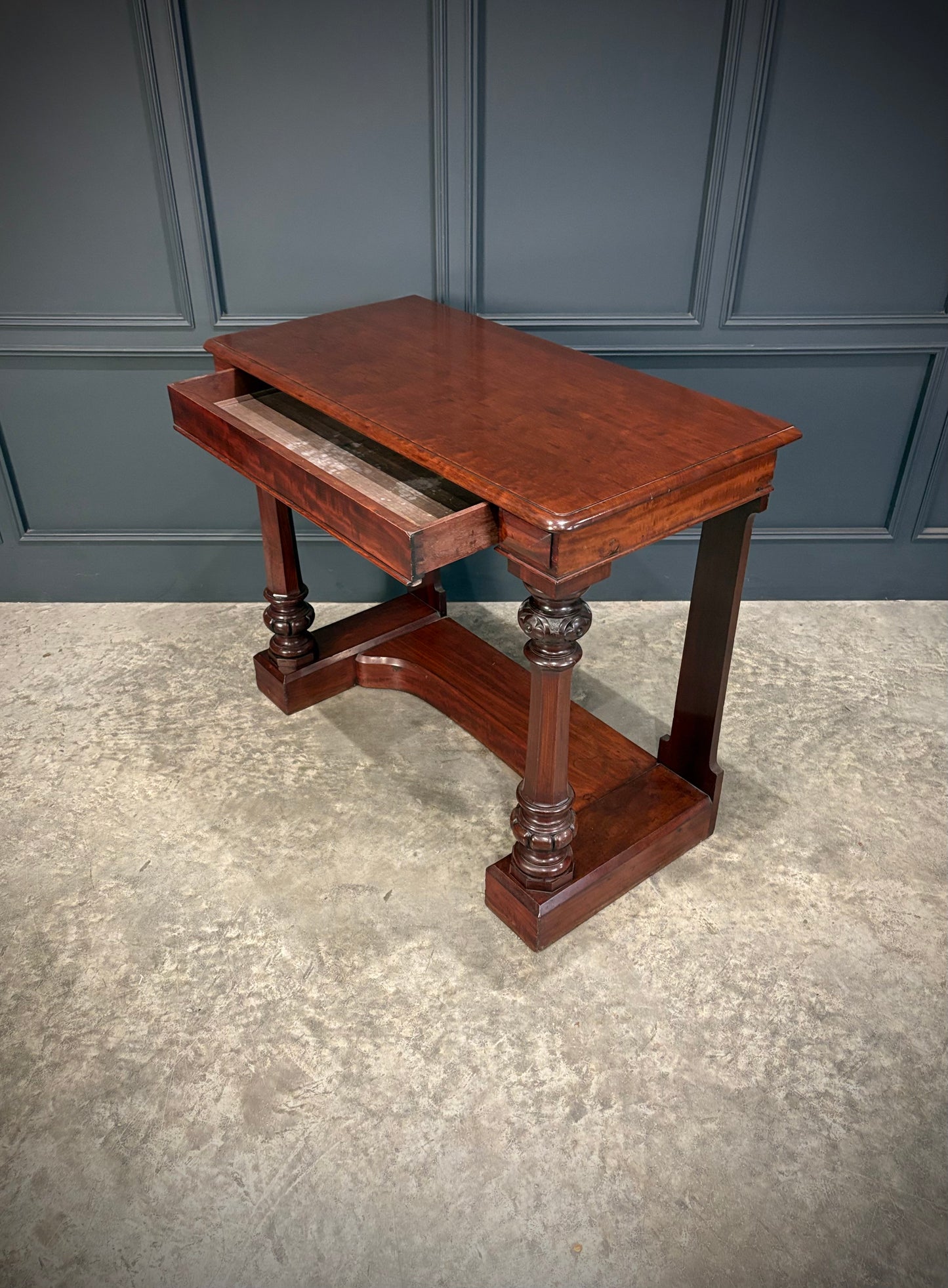 Mahogany Console Table