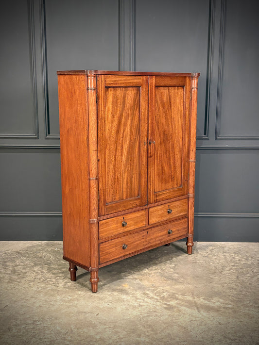 Regency Mahogany Side Cabinet