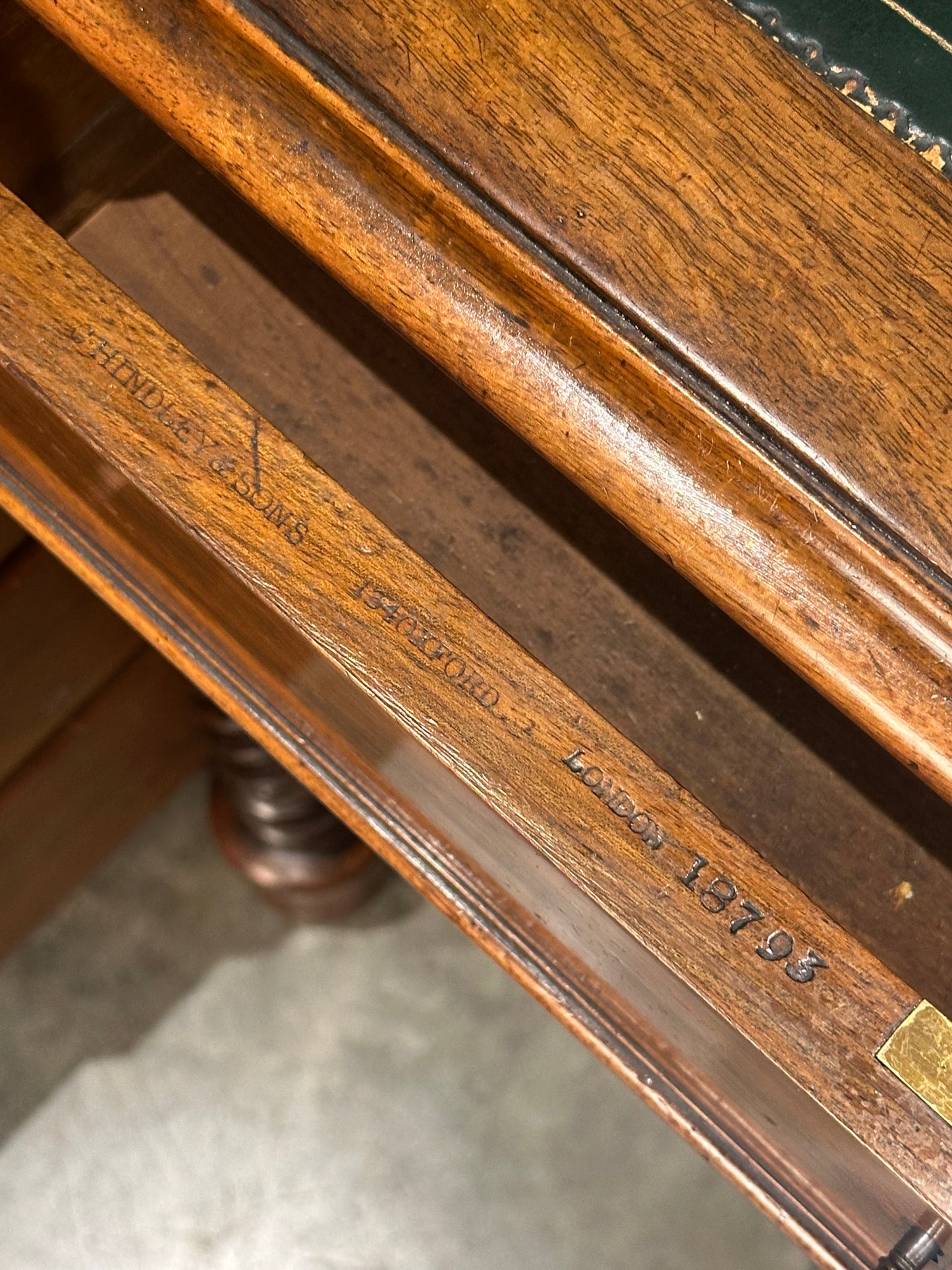 Victorian Figured Walnut Desk