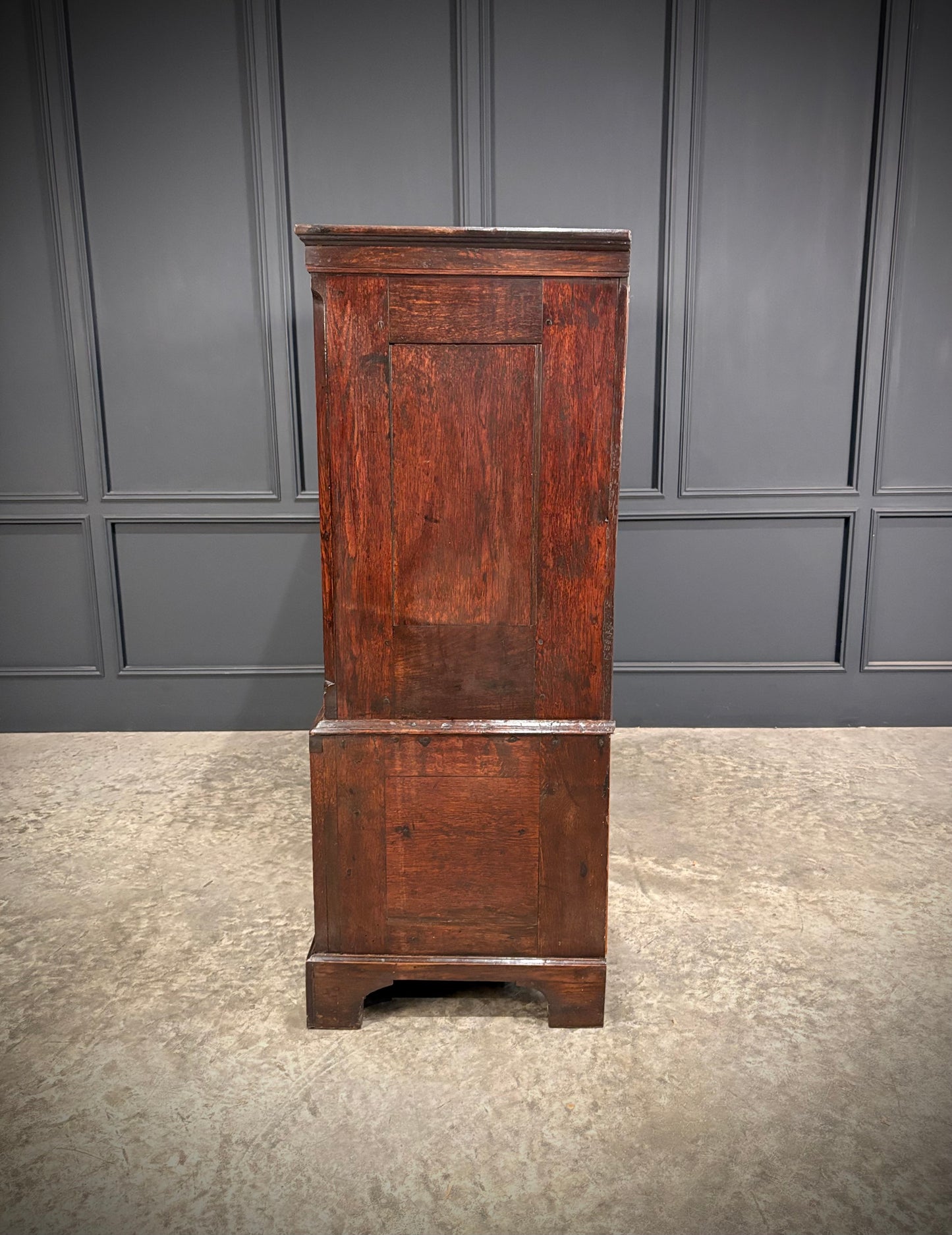 18th Century Dwarf Oak Housekeepers Cupboard