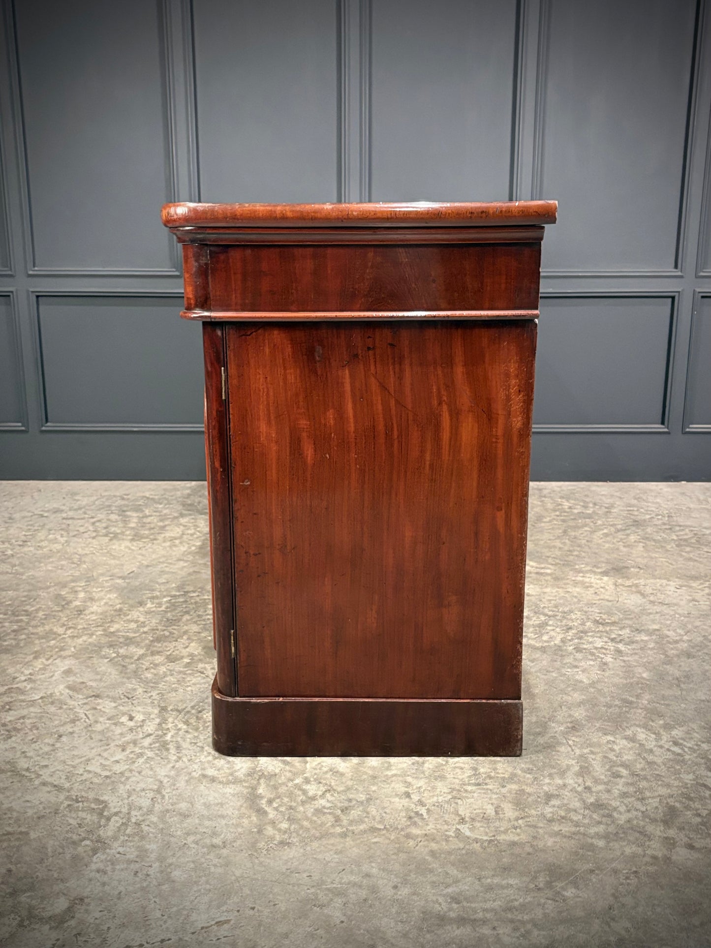 Victorian Mahogany Inverted Breakfront Sideboard