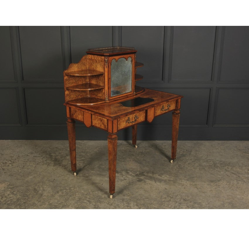 Inlaid Walnut Ladies Writing Desk