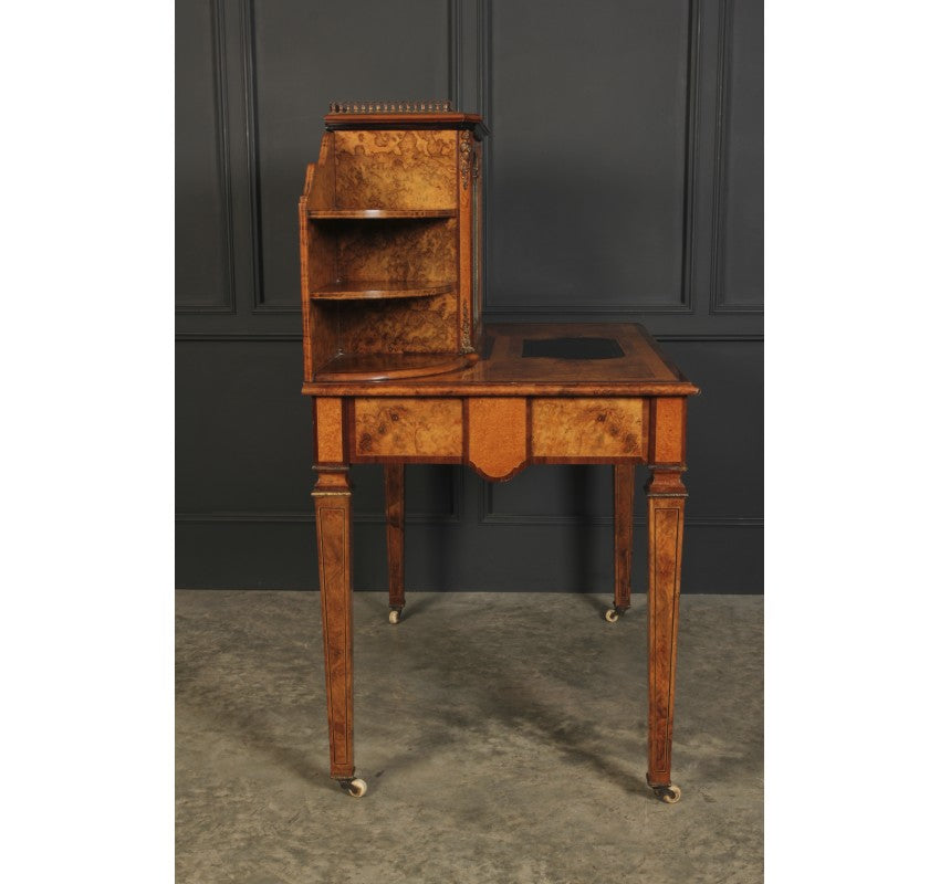 Inlaid Walnut Ladies Writing Desk