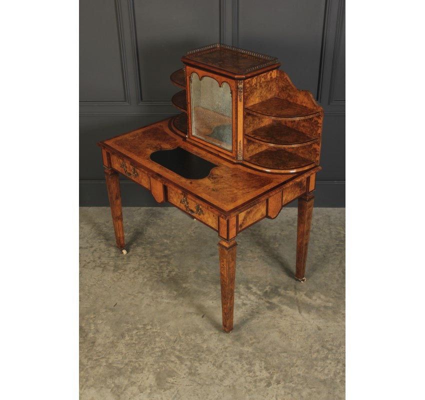 Inlaid Walnut Ladies Writing Desk