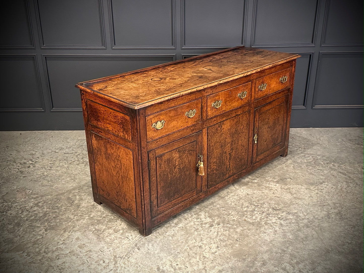 18th Century Country Oak Sideboard