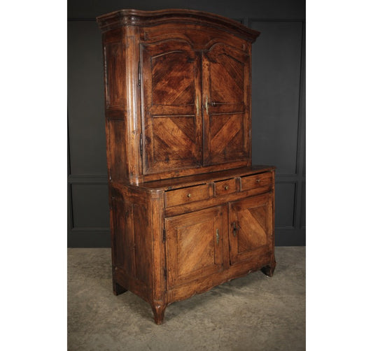Large 18th Century Fruitwood Cabinet Dresser