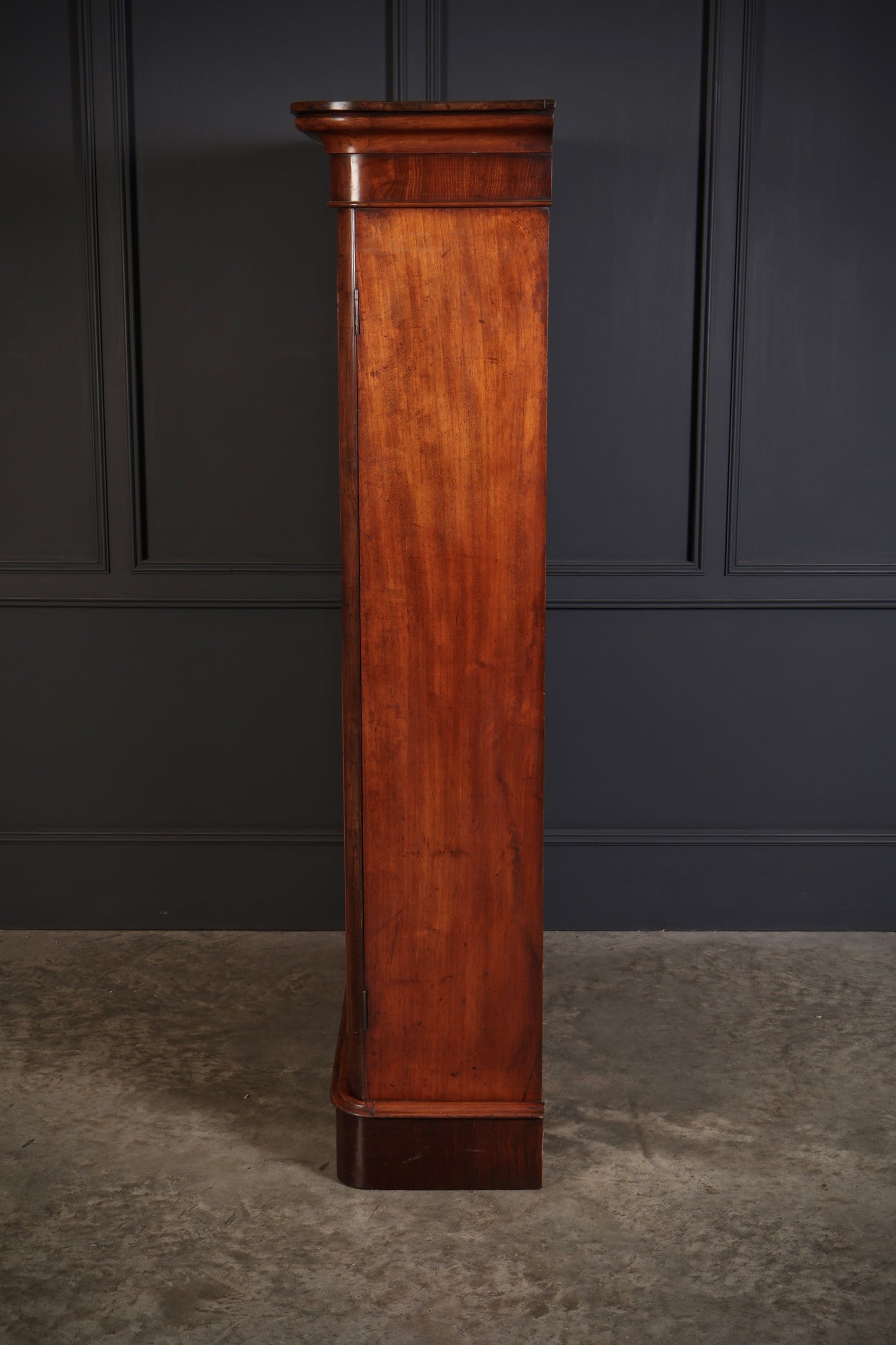 Large Victorian Mahogany Glazed Bookcase