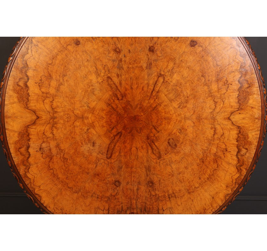 Magnificent Burr Walnut Centre Table