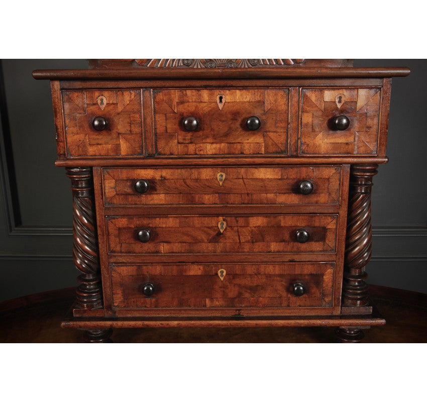 Miniature Mahogany Apprentice Chest