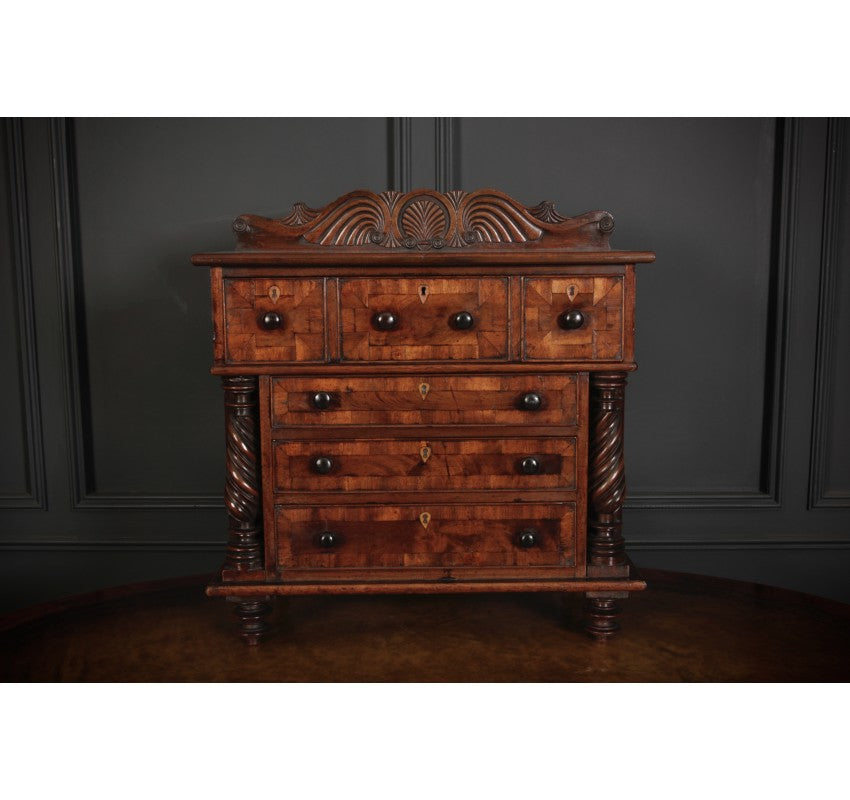 Miniature Mahogany Apprentice Chest