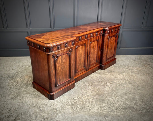 Magnificent Large Mahogany Sideboard