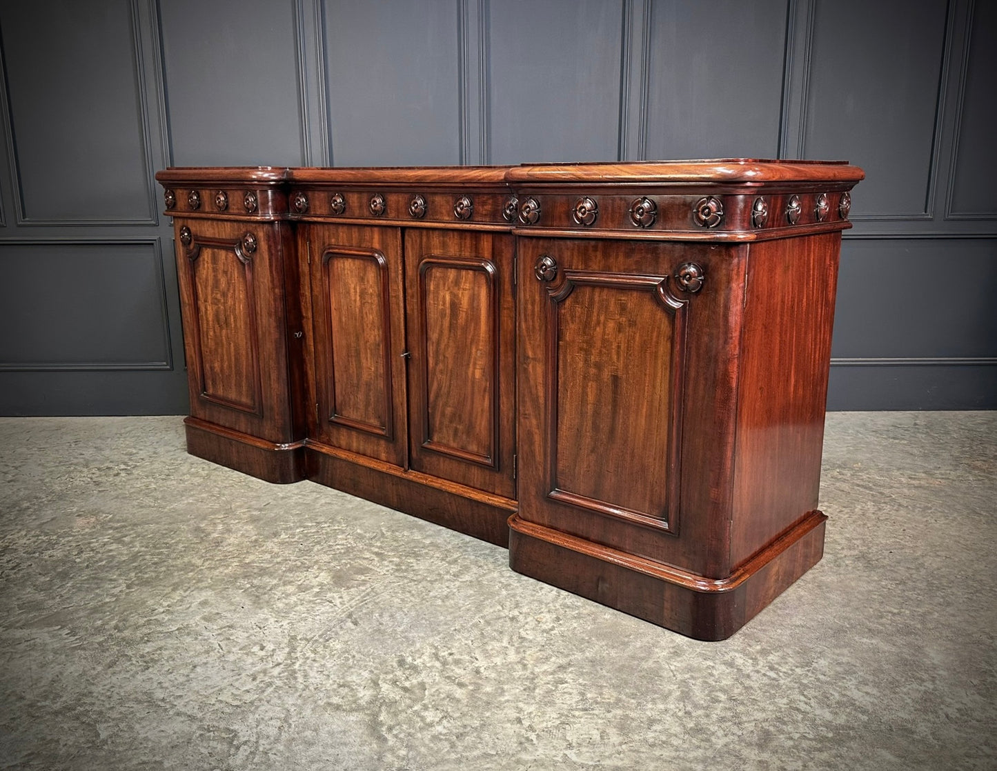 Magnificent Large Mahogany Sideboard