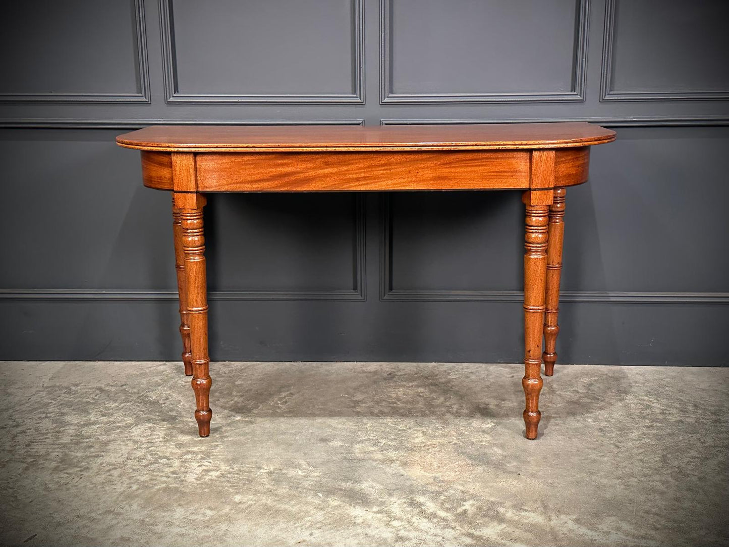Pair of Regency Mahogany Console Tables