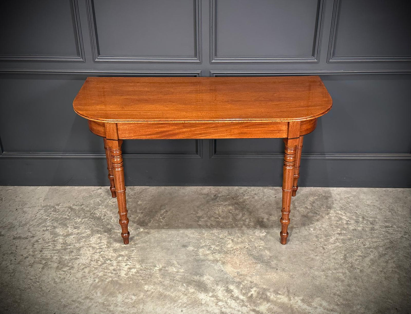 Pair of Regency Mahogany Console Tables