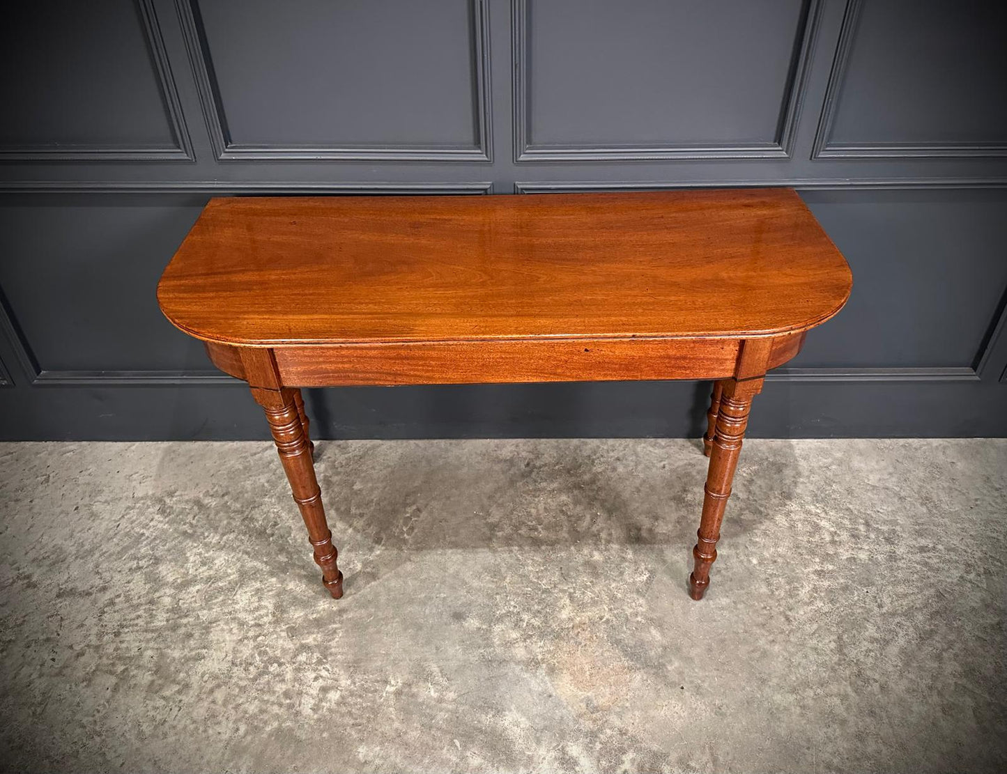 Pair of Regency Mahogany Console Tables