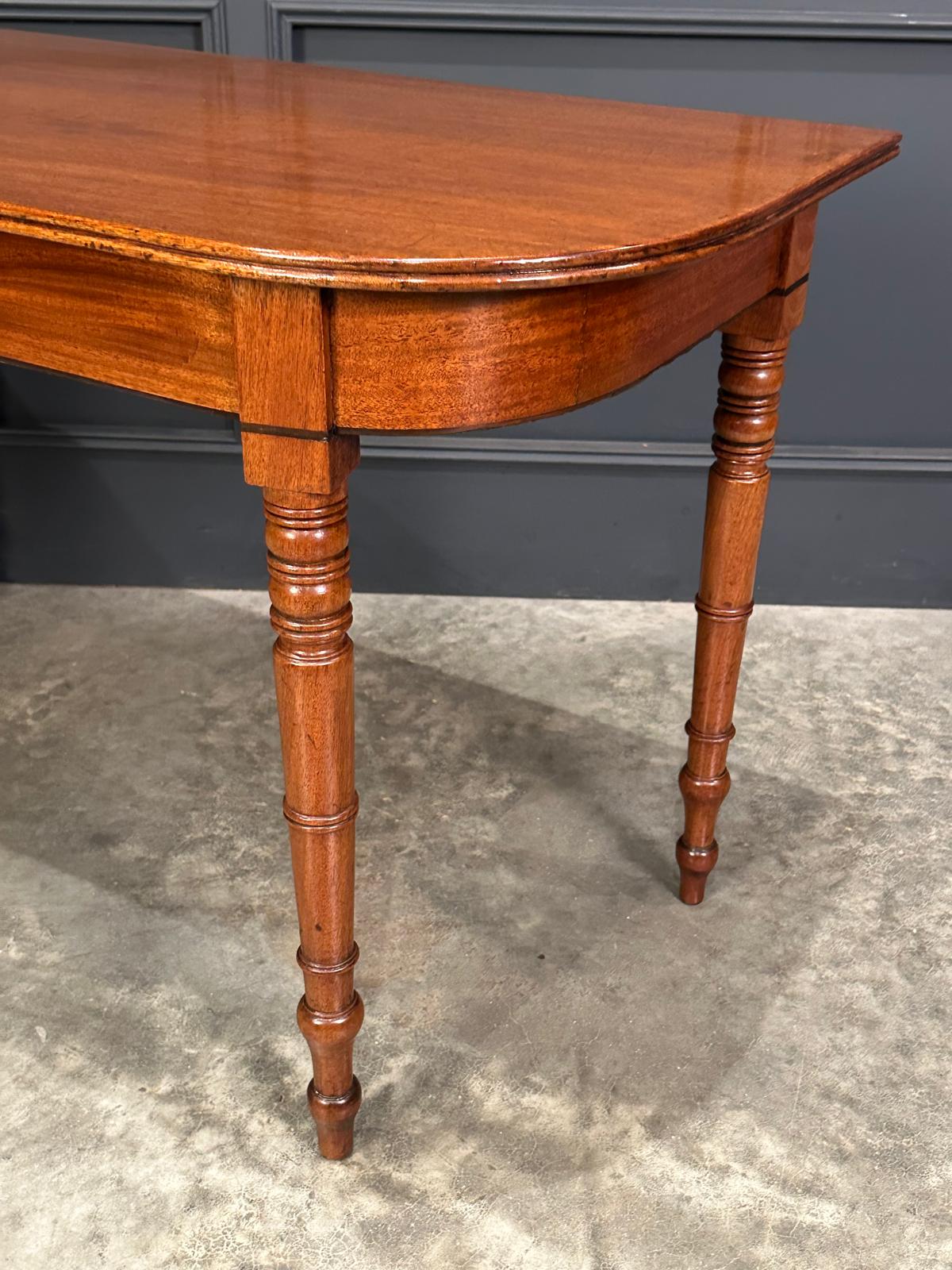 Pair of Regency Mahogany Console Tables