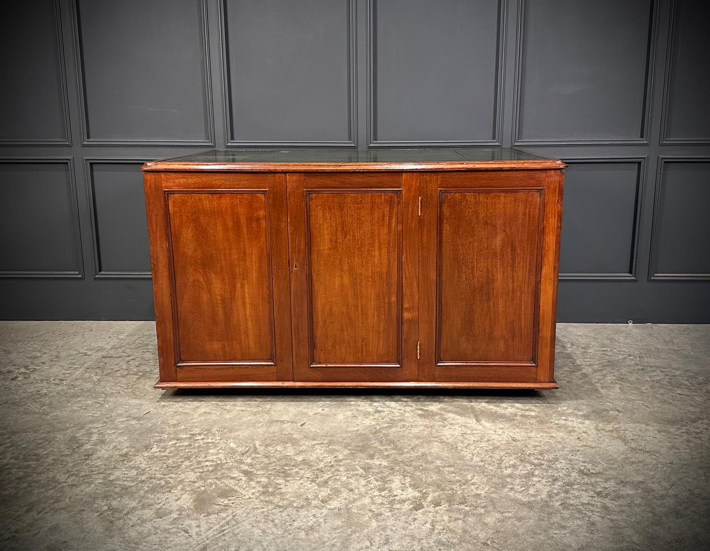 Rare Victorian Mahogany Specimen Desk