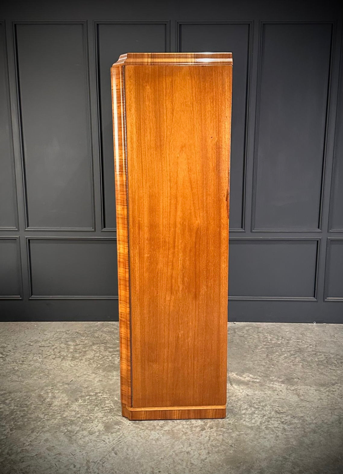 Art Deco Walnut Compactum Wardrobe