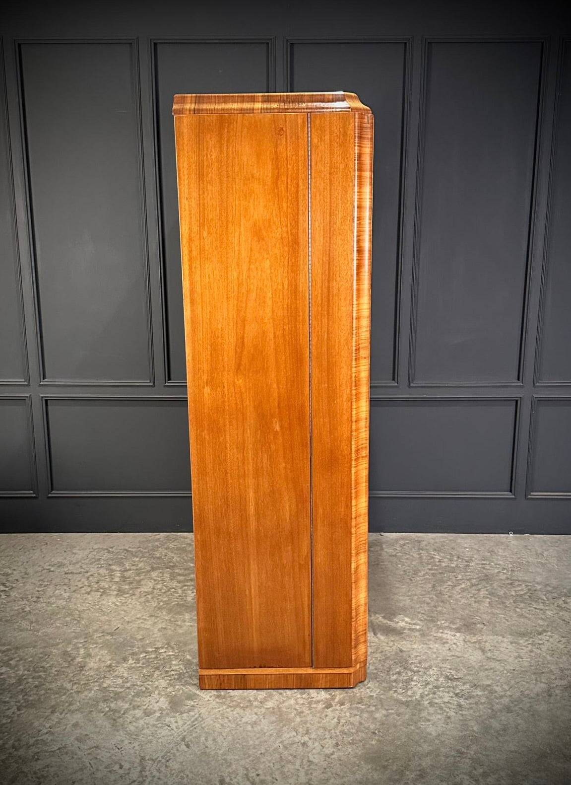 Art Deco Walnut Compactum Wardrobe