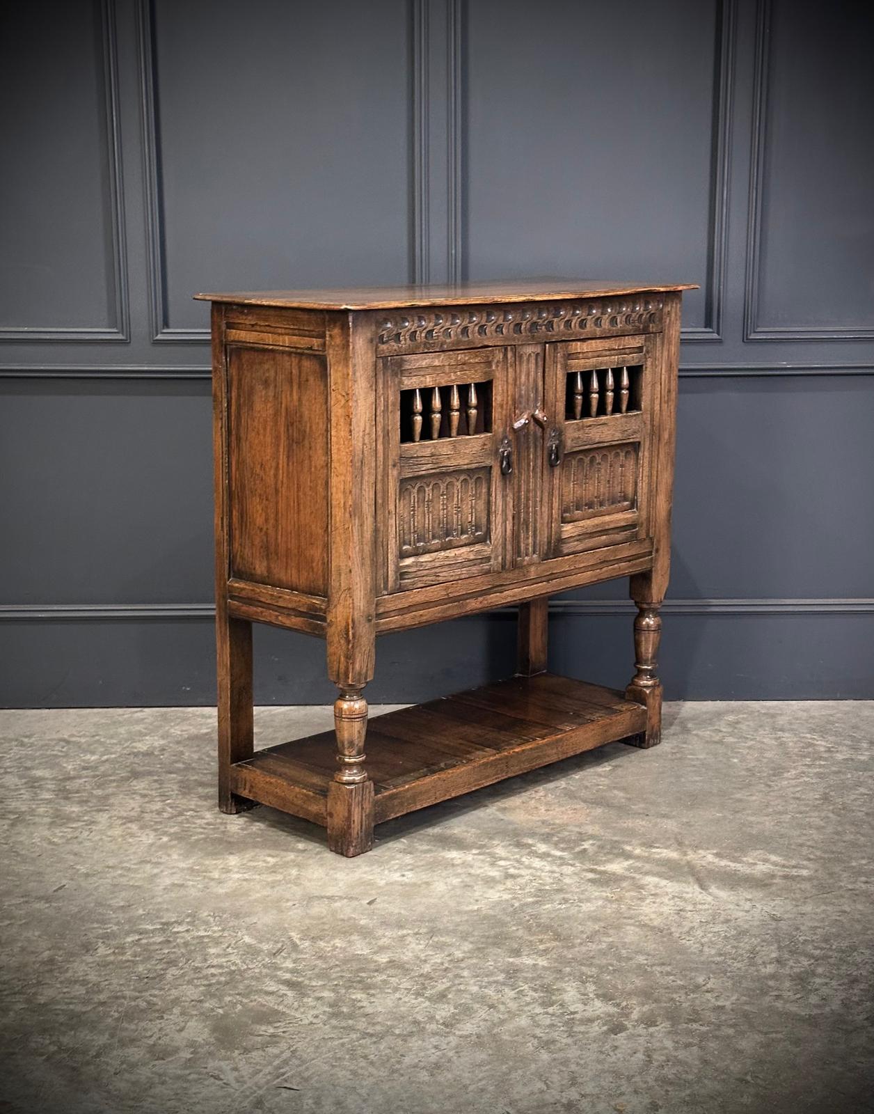 Slim Oak Cheese Cupboard