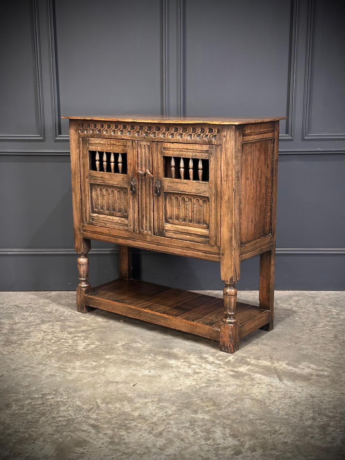 Slim Oak Cheese Cupboard