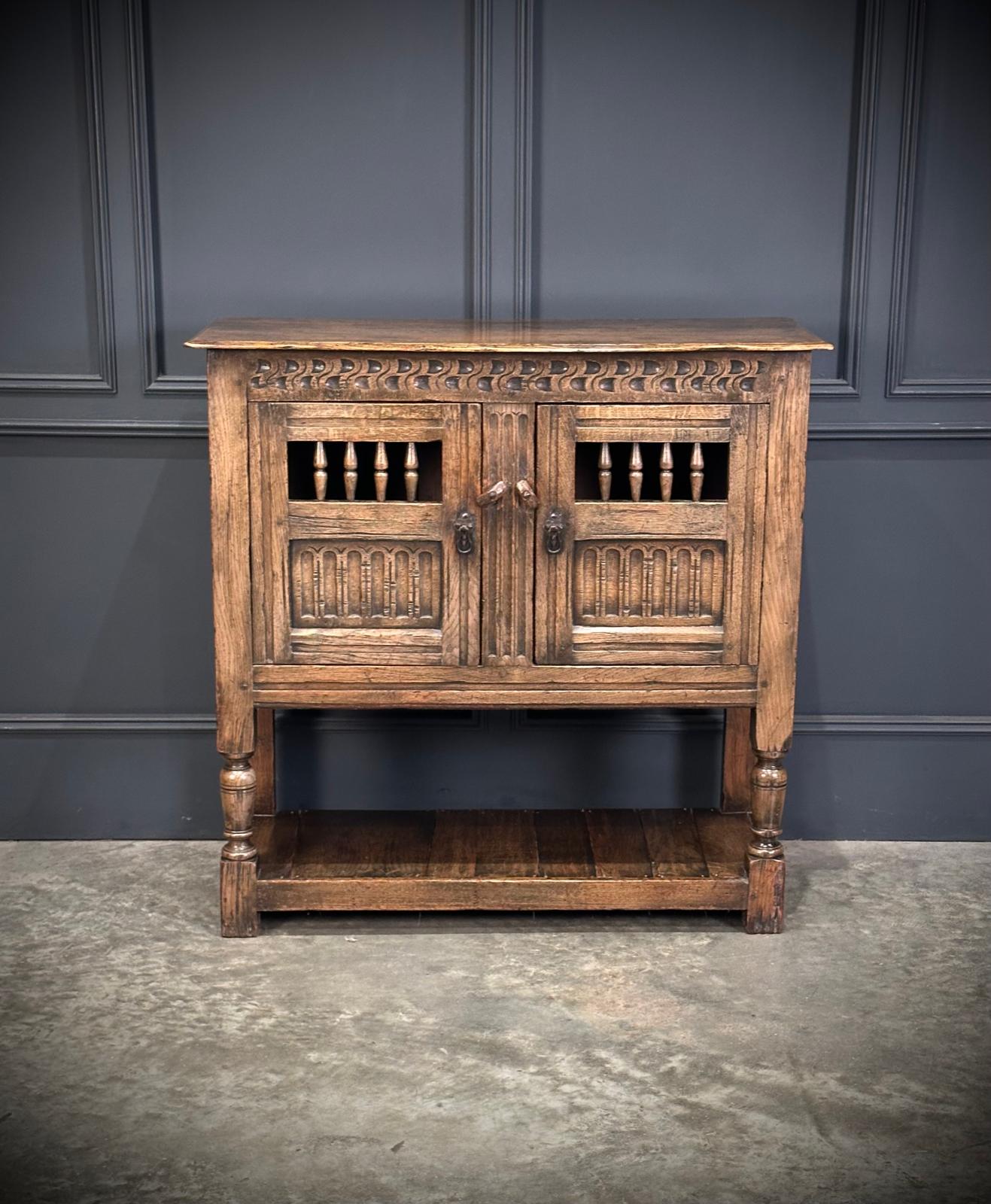 Slim Oak Cheese Cupboard