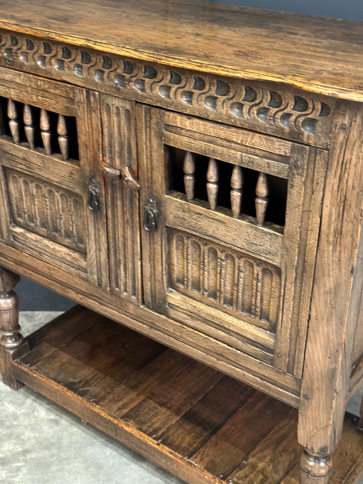 Slim Oak Cheese Cupboard