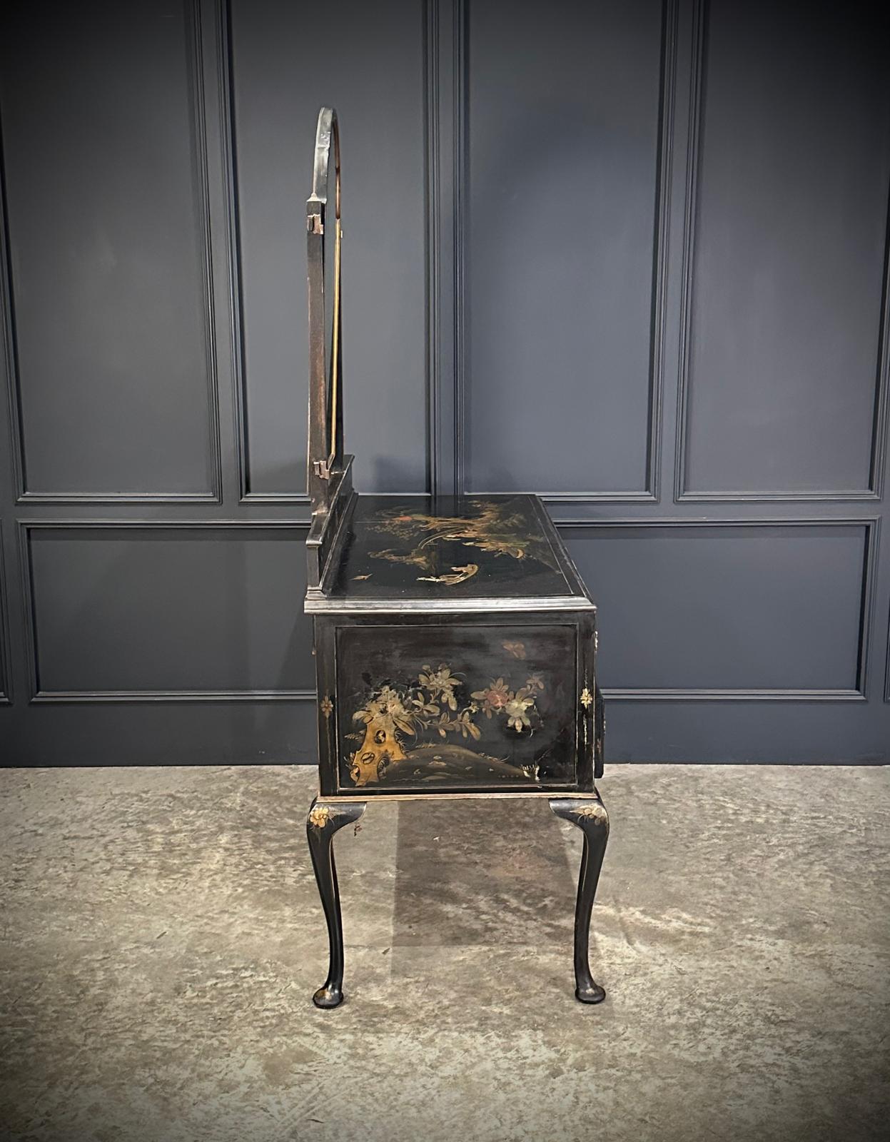 Chinoiserie Lacquered Dressing Table