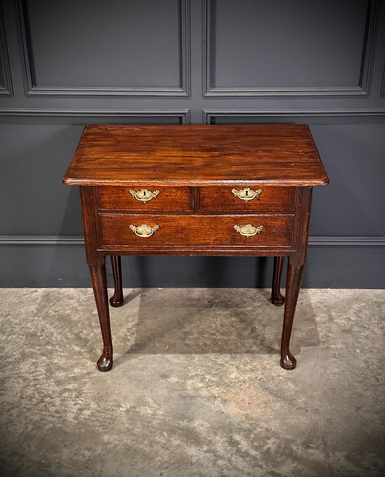 Queen Anne Oak Lowboy