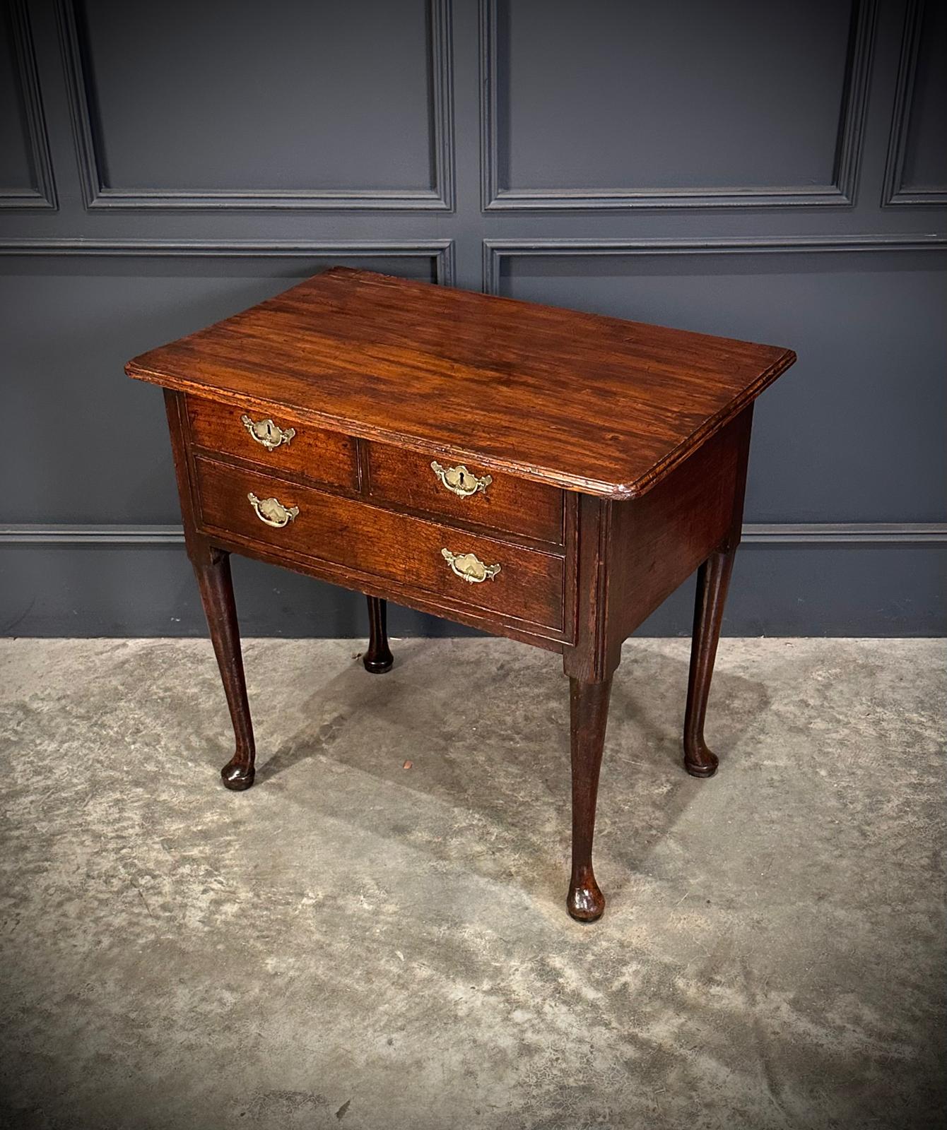 Queen Anne Oak Lowboy