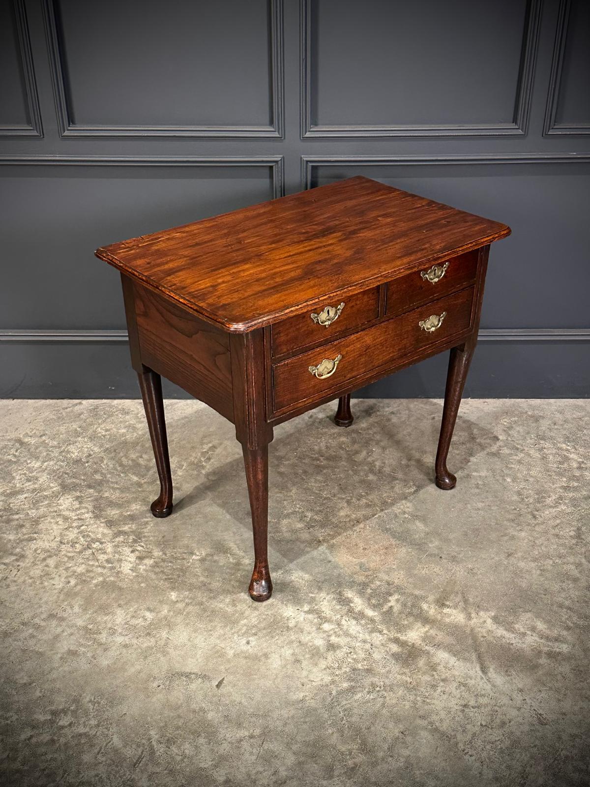 Queen Anne Oak Lowboy