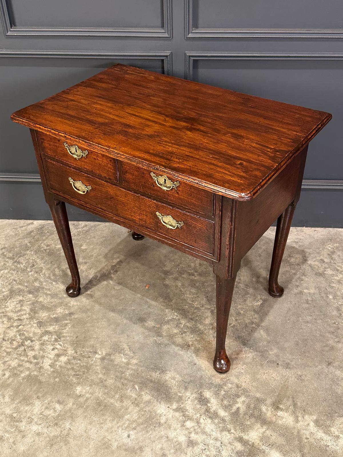 Queen Anne Oak Lowboy