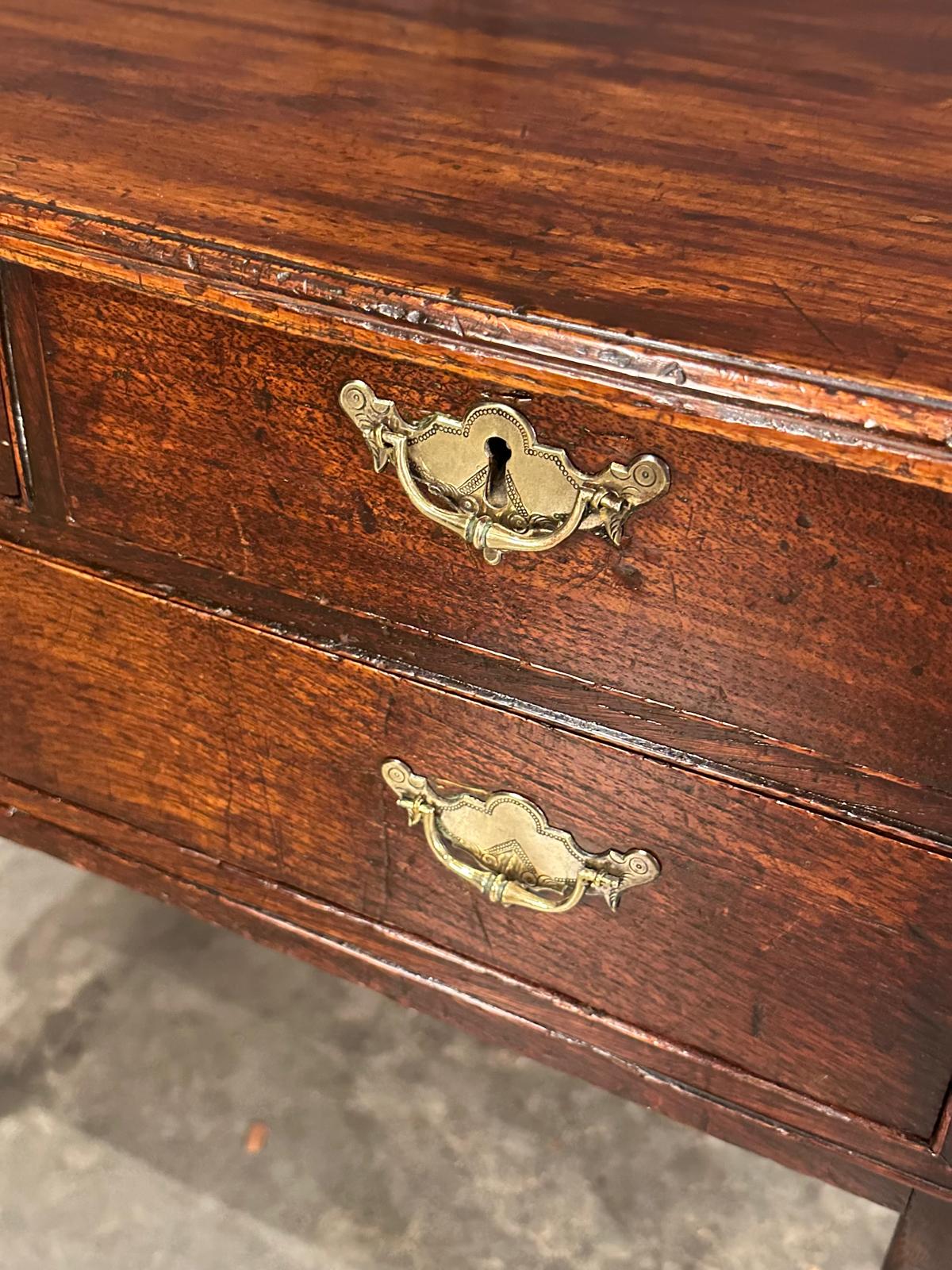 Queen Anne Oak Lowboy